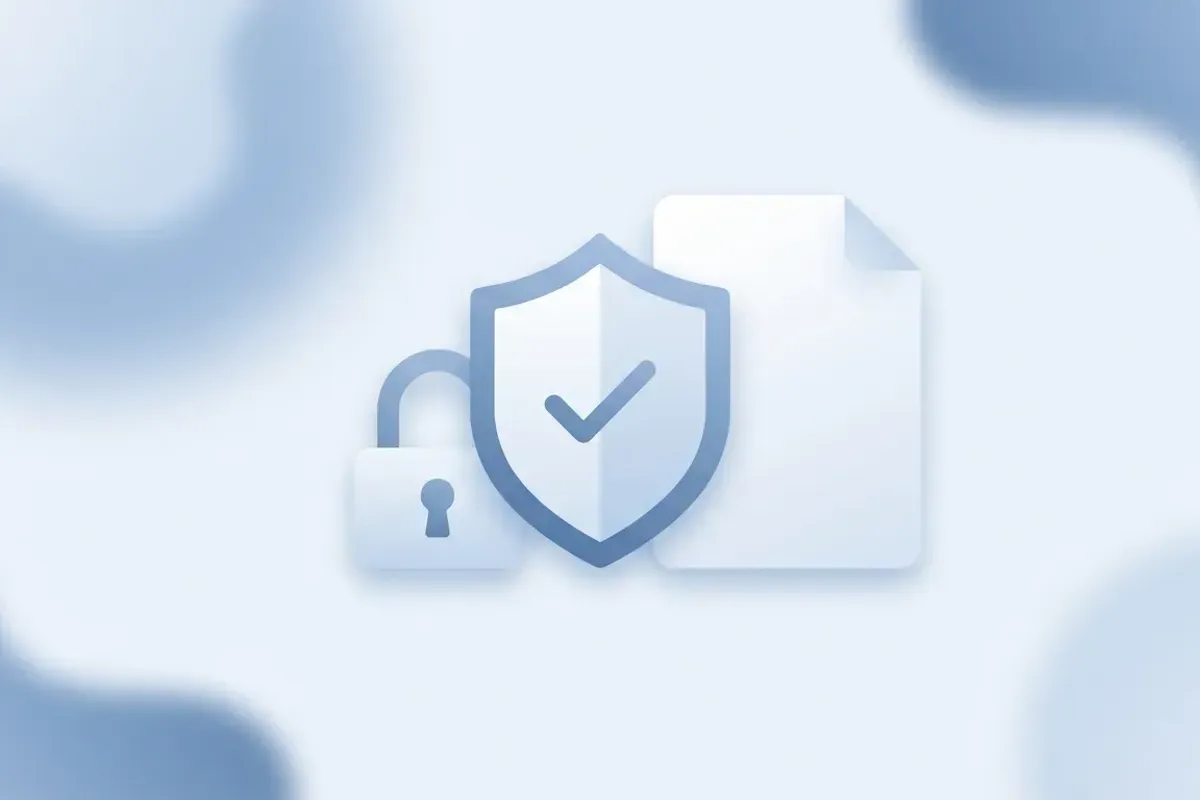 Bouclier de protection des données personnelles avec cadenas RGPD