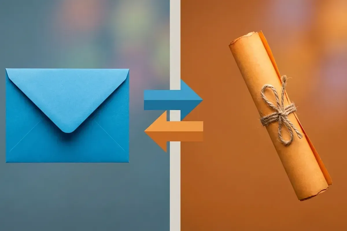 Comparaison entre l'enveloppe Soleau et le brevet d'invention